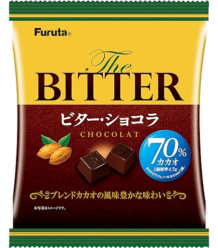 Amazon.co.jp: フルタ製菓 ビターショコラ 150g : 食品・飲料・お酒