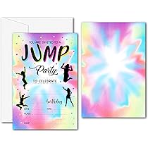 FREE Printable Trampoline Jump Birthday Invitation, 41% OFF