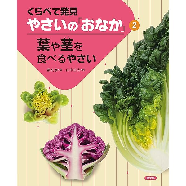 くらべて発見 やさいの「おなか」 実を食べるやさい (くらべて