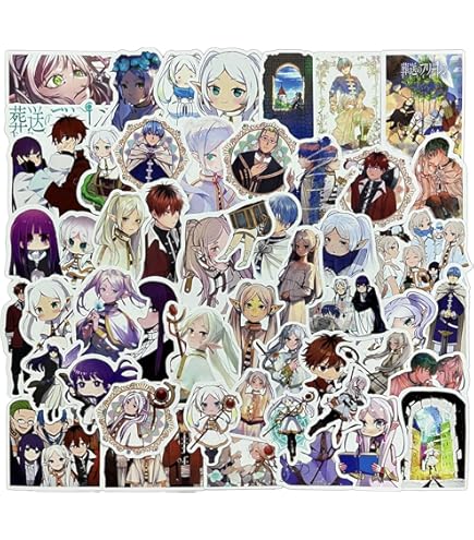 Amazon.co.jp: 50枚セット 葬送のフリーレン ステッカー アニメ