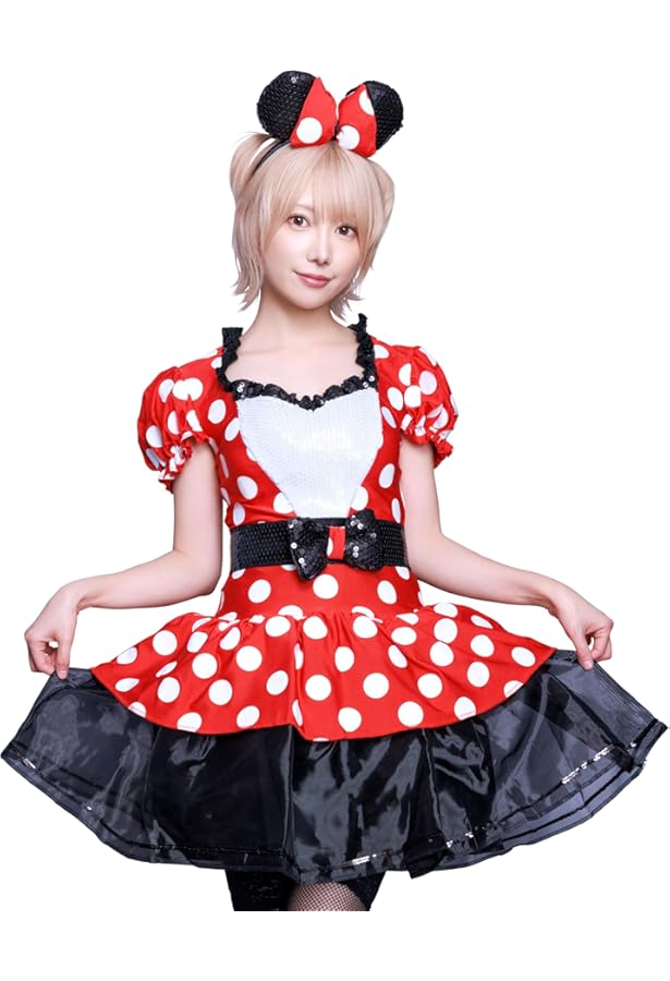 Amazon.co.jp: コスプレ衣装 大人用 レディース ワンピース ミニ