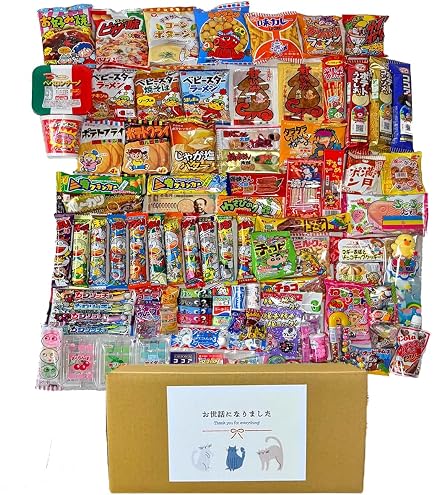 Amazon.co.jp: 駄菓子 昔懐かし 詰め合わせ セット 約100種 100個 品質