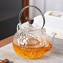 Amazon | OULOVECO ティーポットカボチャ模様 急須 紅茶ポット