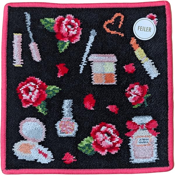 Amazon | [フェイラー] エターナルヒロイン ハンカチ グレー 25cm×25cm