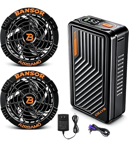 Amazon.co.jp: [TORNADO RAKAN] 空調作業服 2024版 バッテリー 7ワット