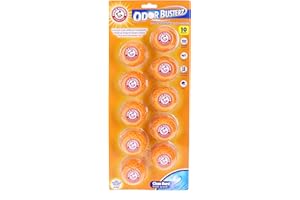 Arm & Hammer Odor Busterz Balls Air Freshener and Odor Eliminator, 10-Piece - Deodorizer, Carpet Fresh, Odor Remover, Pet Fresh