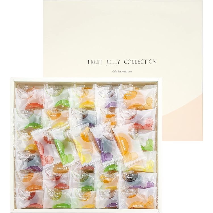 Amazon | 彩果の宝石 お中元 ギフト フルーツゼリー15種類66個入り×1箱