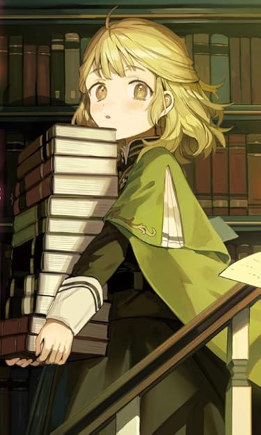 図書館の天才少女　～本好きの新人官吏は膨大な知識で国を救います！～  iPhone/Androidスマホ壁紙(480×800)-1 - マルティナ