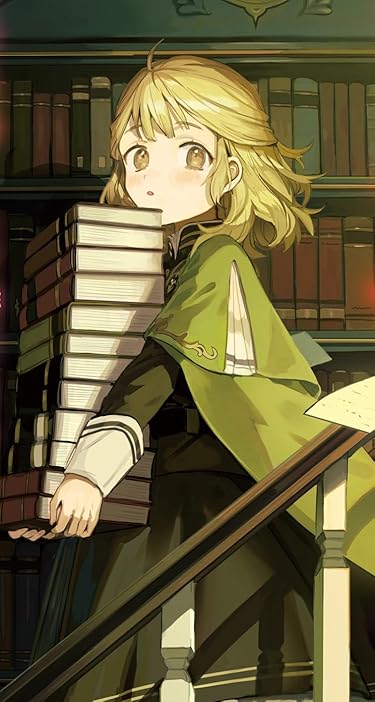 図書館の天才少女　～本好きの新人官吏は膨大な知識で国を救います！～  iPhone/Androidスマホ壁紙(744×1392)-1 - マルティナ
