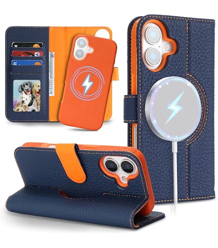 Amazon.co.jp: Dreem 本革 iphone 17 ケースウォレット、画期的な
