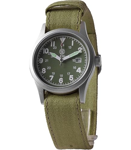 Amazon.co.jp: Tandorio ミリタリーウォッチ 機械式時計 ブロード