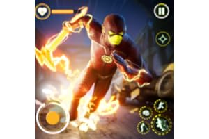 Flash Light Speed Hero Games - Flying Hero Flash Games 3D - Superhero Games For Kids 2026