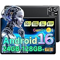 Amazon.co.jp: タブレット 10インチ 【Android 16 Gemini AI搭載