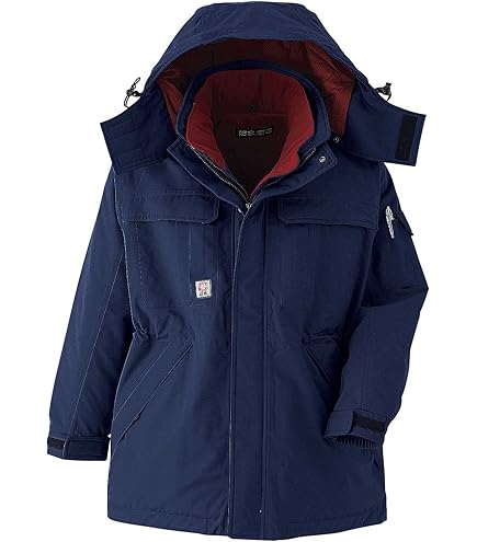 Amazon.co.jp: ASAHICHO 防水極寒ブルゾン(裾シャーリング) 秋冬用