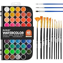 FINTETIC PREMIUM 水彩絵具パレット 6色 ホルベイン】ファインテック プレミアムカラー セットの通販