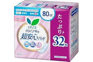 ロリエ 【大容量】さらピュア吸水超安心パッド 80cc 32枚(吸水ケア 吸水ナ…