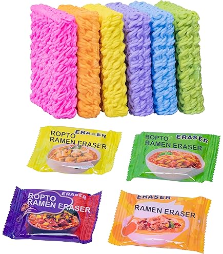 Amazon.co.jp: ROPTO ビスケット消しゴム 子供用 バルクミニ消しゴム