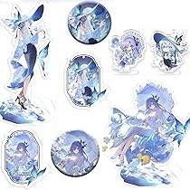 鳴潮 韓国限定カンタレラ ショアキーパー ポスター 3枚 韓国 鳴潮 ポップアップ パンフレット カンタレラ ショア