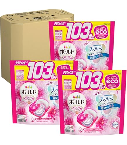 Amazon.co.jp: ボールド 洗濯洗剤 ジェルボール4D プレミアム