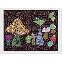 草間彌生「かぼちゃ」　手描き油彩 Yahoo!オークション - 【F8号】手描き油彩 草間彌生 模写