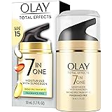 Olay Total Effects Anti-Aging Face Moisturizer with SPF 15, Fragrance-Free 1.7 fl oz