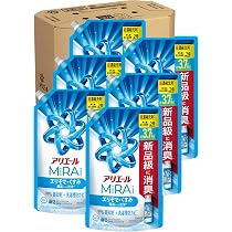 Amazon.co.jp: アリエール ミライ 超濃縮 液体【ケース品】大容量
