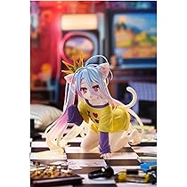 Amazon | 白 フィギュア ノーゲーム・ノーライフ Desktop Cute 