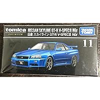 タカラトミー『 トミカ トミカプレミアム 11 日産 スカイライン GT-R V-SPEC2 Nur 』 ミニカー 車 おもちゃ 6歳以上 箱入り 玩具安全基準合格 STマーク認証 TOMICA TAKARA TOMY