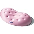 BRILA Ergonomic Memory Foam Mouse Wrist Rest Support Cushion for Computer, Laptop, Office Work, PC Game - Massage Hole Design (Pink)