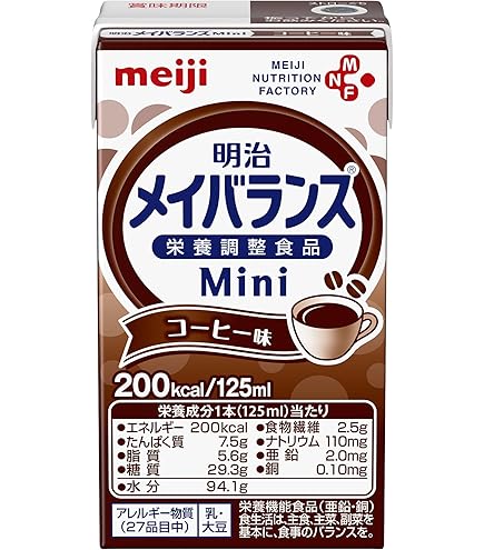 Amazon.co.jp: 明治 メイバランスミニカップ（Mini） コーヒー味 125ml