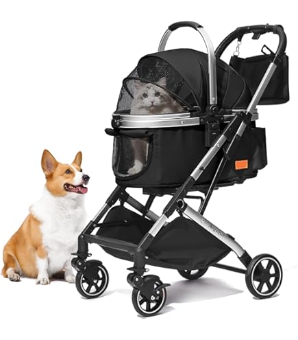 Amazon | ピッコロカーネ ペットストローラー 対面式ペットカート