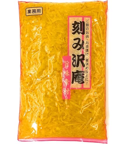 Amazon | 河鶴 千切り沢庵 1kg 22712 | ノーブランド品 | たくあん 通販