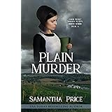 Plain Murder: Amish Suspense Novella (Amish Secret Widows' Society Book 8)