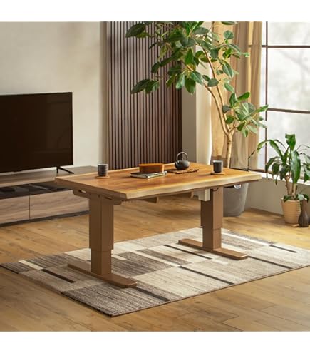 Amazon.co.jp : 光製作所(Hrikari Furniture)-昇降こたつテーブルLDT