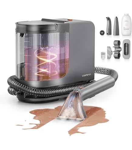 Amazon | 【100℃蒸気&60℃加熱&18000Pa超強吸引力】uwant スチーム