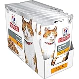 Hill's Science Diet Young Adult Wet Cat Food, Neutered Cat, Chicken, 85g, 12 Pack, Cat Food Pouches
