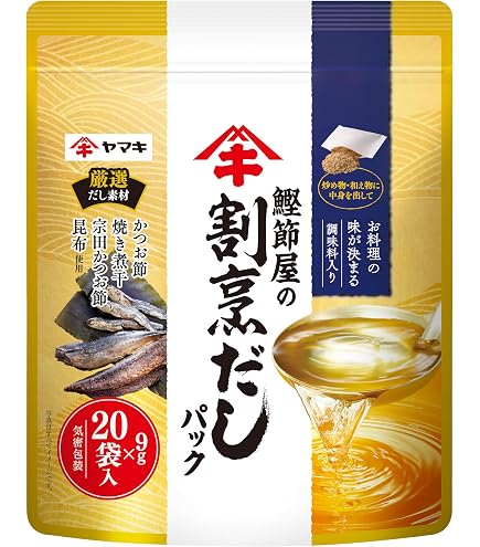 Amazon.co.jp: ヤマキ 鰹節屋のだしパック (9g×8P)×4個 : 食品・飲料・お酒