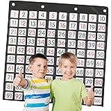 Fun Express Count to 100 Pocket Chart - 101 Pieces - Educational and Learning Activities for Kids
