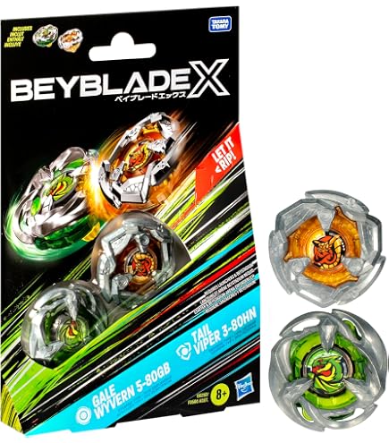 Amazon.co.jp: ベイブレードXナイフ忍4-80HNとキールシャーク 3-80F