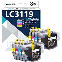 Amazon.co.jp: LCL Brother用 ブラザー用 LC3119-4PK LC3119 LC3119BK