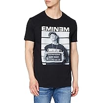 Amazon | エミネム 逮捕(Arrest)Tシャツ メンズ | Tシャツ