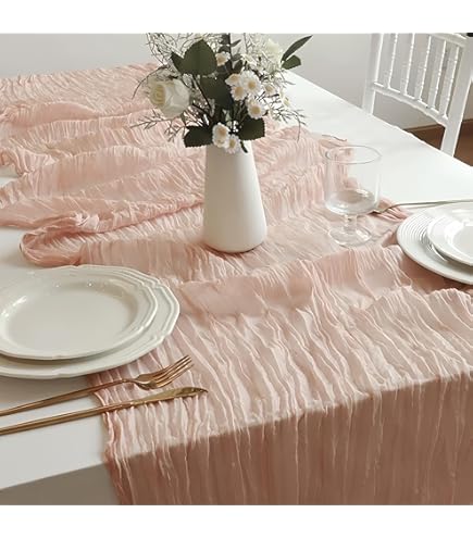 シフォンテーブルランナー 3 M 72 x 305 cm ガーゼテーブルクロス Amazon｜uxcell シフォンテーブルランナー 3 M 72 x 305 cm 素朴な