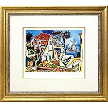 パブロ・ピカソ　工芸印刷　タイトル不明　ピカソ近作版画展　C　5656A m47183159603_1.jpg?1688356809