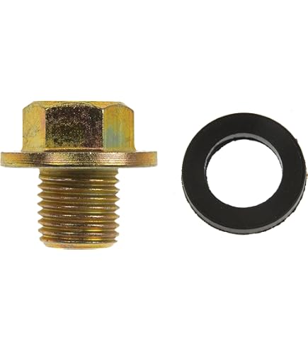 Fits Nissan 11128-01M0B Autoacc Magnetic Oil Drain Plug With Copper Crush Washer Compatible With Nissan Rogue Altima Sentra Kicks Murano Frontier Pathfinder Versa Titan Armada Maxima NV Leaf Cube Xterra Quest Juke