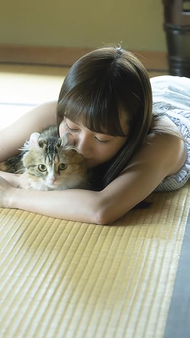 女性声優 - 畳の上で猫をモフる