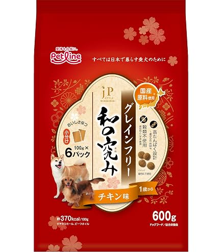 Amazon.co.jp: ジェーピースタイル 和の究み ドッグフード 小粒 11歳