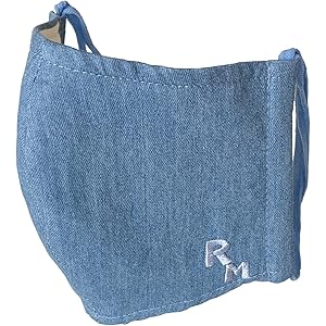 RIVER MAIL(リバーメイル)マスク 夏 冷感 抗菌 消臭 デニム 日本製 オーガニック