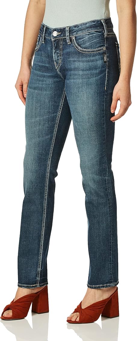 Silver Jeans Co. Women's Suki Mid Rise 