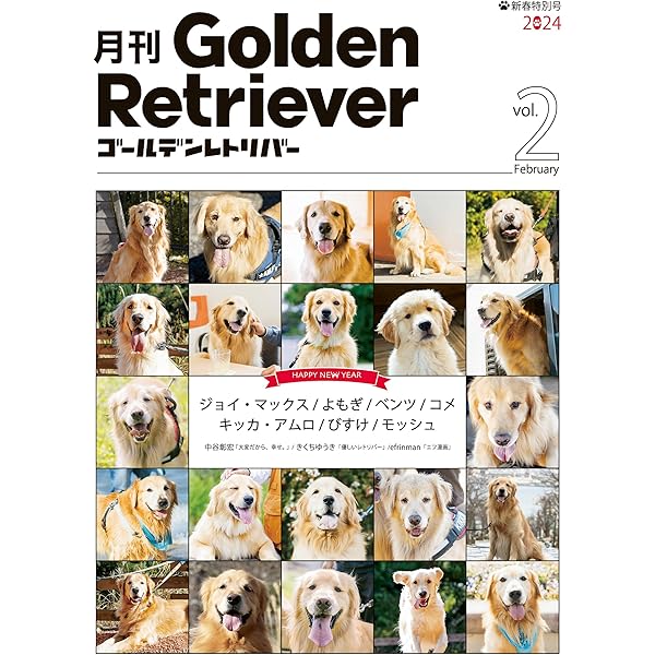 Amazon.co.jp: 月刊ゴールデンレトリバー vol.4 特別号「わんこ