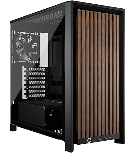 Fractal Design North XL Charcoal Black TG- THREE 140mm Aspect PWM